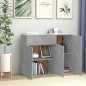 vidaXL Sideboard Betongrau 88x30x70 cm Holzwerkstoff vidaXL Sideboard Betongrau 88x30x70 cm Holzwerkstoff