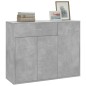 vidaXL Sideboard Betongrau 88x30x70 cm Holzwerkstoff vidaXL Sideboard Betongrau 88x30x70 cm Holzwerkstoff