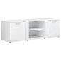 vidaXL TV-Schrank Hochglanz-Weiß 120x34x37 cm Holzwerkstoff vidaXL TV-Schrank Hochglanz-Weiß 120x34x37 cm Holzwerkstoff