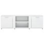 vidaXL TV-Schrank Hochglanz-Weiß 120x34x37 cm Holzwerkstoff vidaXL TV-Schrank Hochglanz-Weiß 120x34x37 cm Holzwerkstoff