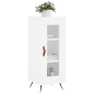 vidaXL Sideboard Weiß 34,5x34x90 cm Holzwerkstoff vidaXL Sideboard Weiß 34,5x34x90 cm Holzwerkstoff