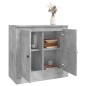 vidaXL Sideboard Betongrau 70x35,5x67,5 cm Holzwerkstoff vidaXL Sideboard Betongrau 70x35,5x67,5 cm Holzwerkstoff