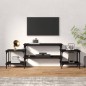 vidaXL TV-Schrank Schwarz 157x35x52 cm Holzwerkstoff vidaXL TV-Schrank Schwarz 157x35x52 cm Holzwerkstoff