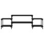 vidaXL TV-Schrank Schwarz 157x35x52 cm Holzwerkstoff vidaXL TV-Schrank Schwarz 157x35x52 cm Holzwerkstoff