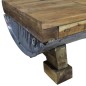 vidaXL Couchtisch Altholz Massiv 90 x 50 x 35 cm vidaXL Couchtisch Altholz Massiv 90 x 50 x 35 cm