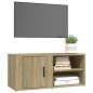 vidaXL TV-Schränke 2 Stk. Sonoma-Eiche 80x31,5x36 cm Holzwerkstoff vidaXL TV-Schränke 2 Stk. Sonoma-Eiche 80x31,5x36 cm Holzwerkstoff
