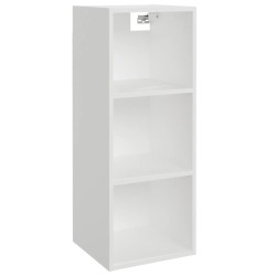 vidaXL Wandschrank Weiß 34,5x32,5x90 cm Holzwerkstoff
