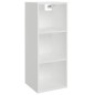 vidaXL Wandschrank Weiß 34,5x32,5x90 cm Holzwerkstoff vidaXL Wandschrank Weiß 34,5x32,5x90 cm Holzwerkstoff