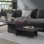 vidaXL Couchtisch Grau 111,5x50x33 cm Holzwerkstoff vidaXL Couchtisch Grau 111,5x50x33 cm Holzwerkstoff