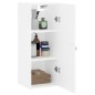 vidaXL Wandschrank Weiß 34,5x34x90 cm vidaXL Wandschrank Weiß 34,5x34x90 cm