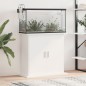 vidaXL Aquariumständer Weiß 81x36x73 cm Holzwerkstoff vidaXL Aquariumständer Weiß 81x36x73 cm Holzwerkstoff