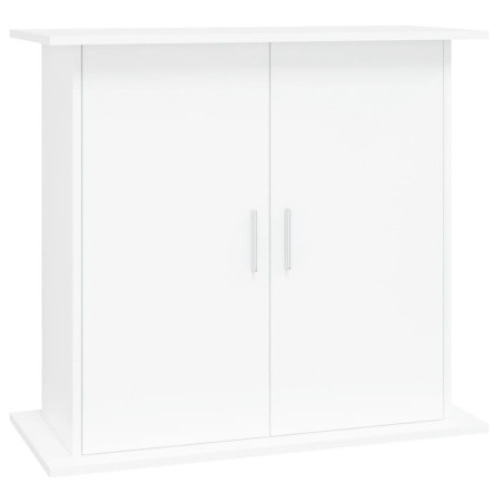 vidaXL Aquariumständer Weiß 81x36x73 cm Holzwerkstoff