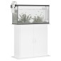 vidaXL Aquariumständer Weiß 81x36x73 cm Holzwerkstoff vidaXL Aquariumständer Weiß 81x36x73 cm Holzwerkstoff