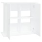 vidaXL Aquariumständer Weiß 81x36x73 cm Holzwerkstoff vidaXL Aquariumständer Weiß 81x36x73 cm Holzwerkstoff
