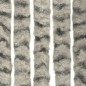 vidaXL Insektenschutz-Vorhang Hell- und Dunkelgrau 100x220 cm Chenille vidaXL Insektenschutz-Vorhang Hell- und Dunkelgrau 100x220 cm Chenille