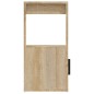 vidaXL Sideboard Sonoma-Eiche 80x30x60 cm Holzwerkstoff vidaXL Sideboard Sonoma-Eiche 80x30x60 cm Holzwerkstoff