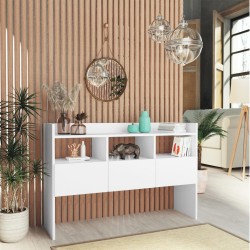 vidaXL Sideboard Weiß 105x30x70 cm Holzwerkstoff