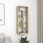 vidaXL Wandregal Sonoma-Eiche 36x16x90 cm Holzwerkstoff vidaXL Wandregal Sonoma-Eiche 36x16x90 cm Holzwerkstoff