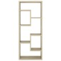 vidaXL Wandregal Sonoma-Eiche 36x16x90 cm Holzwerkstoff vidaXL Wandregal Sonoma-Eiche 36x16x90 cm Holzwerkstoff