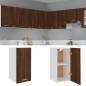 vidaXL Hängeschrank Braun Eichen-Optik 29,5x31x60 cm Holzwerkstoff vidaXL Hängeschrank Braun Eichen-Optik 29,5x31x60 cm Holzwerkstoff