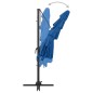 vidaXL Sonnenschirm mit Aluminium-Mast 4-lagig Azurblau 250x250 cm vidaXL Sonnenschirm mit Aluminium-Mast 4-lagig Azurblau 250x250 cm