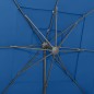 vidaXL Sonnenschirm mit Aluminium-Mast 4-lagig Azurblau 250x250 cm vidaXL Sonnenschirm mit Aluminium-Mast 4-lagig Azurblau 250x250 cm