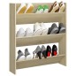 vidaXL Wand-Schuhschrank Sonoma-Eiche 80x18x90 cm Holzwerkstoff vidaXL Wand-Schuhschrank Sonoma-Eiche 80x18x90 cm Holzwerkstoff