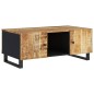 vidaXL Couchtisch 100x54x40 cm Massivholz Mango & Holzwerkstoff vidaXL Couchtisch 100x54x40 cm Massivholz Mango & Holzwerkstoff