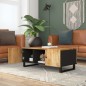 vidaXL Couchtisch 100x54x40 cm Massivholz Mango & Holzwerkstoff vidaXL Couchtisch 100x54x40 cm Massivholz Mango & Holzwerkstoff