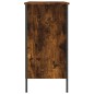 vidaXL Schuhregal Räuchereiche 100x35x70 cm Holzwerkstoff vidaXL Schuhregal Räuchereiche 100x35x70 cm Holzwerkstoff