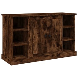 vidaXL Sideboard Räuchereiche 100x35,5x60 cm Holzwerkstoff