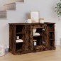 vidaXL Sideboard Räuchereiche 100x35,5x60 cm Holzwerkstoff vidaXL Sideboard Räuchereiche 100x35,5x60 cm Holzwerkstoff