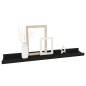 vidaXL Wandregale 4 Stk. Schwarz 60x9x3 cm vidaXL Wandregale 4 Stk. Schwarz 60x9x3 cm