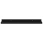 vidaXL Wandregale 4 Stk. Schwarz 60x9x3 cm vidaXL Wandregale 4 Stk. Schwarz 60x9x3 cm