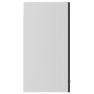 vidaXL Hängeglasschrank Hochglanz-Grau 60x31x60 cm Holzwerkstoff vidaXL Hängeglasschrank Hochglanz-Grau 60x31x60 cm Holzwerkstoff