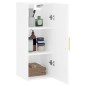vidaXL Wandschrank Weiß 34,5x34x90 cm vidaXL Wandschrank Weiß 34,5x34x90 cm