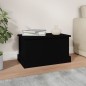 vidaXL Truhe Schwarz 50x30x28 cm Holzwerkstoff vidaXL Truhe Schwarz 50x30x28 cm Holzwerkstoff
