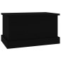 vidaXL Truhe Schwarz 50x30x28 cm Holzwerkstoff vidaXL Truhe Schwarz 50x30x28 cm Holzwerkstoff