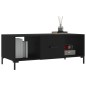 vidaXL Couchtisch Schwarz 102x50x40 cm Holzwerkstoff vidaXL Couchtisch Schwarz 102x50x40 cm Holzwerkstoff