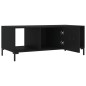 vidaXL Couchtisch Schwarz 102x50x40 cm Holzwerkstoff vidaXL Couchtisch Schwarz 102x50x40 cm Holzwerkstoff