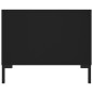 vidaXL Couchtisch Schwarz 102x50x40 cm Holzwerkstoff vidaXL Couchtisch Schwarz 102x50x40 cm Holzwerkstoff