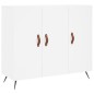 vidaXL Sideboard Weiß 90x34x80 cm Holzwerkstoff vidaXL Sideboard Weiß 90x34x80 cm Holzwerkstoff