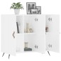 vidaXL Sideboard Weiß 90x34x80 cm Holzwerkstoff vidaXL Sideboard Weiß 90x34x80 cm Holzwerkstoff