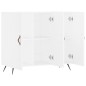 vidaXL Sideboard Weiß 90x34x80 cm Holzwerkstoff vidaXL Sideboard Weiß 90x34x80 cm Holzwerkstoff