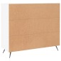 vidaXL Sideboard Weiß 90x34x80 cm Holzwerkstoff vidaXL Sideboard Weiß 90x34x80 cm Holzwerkstoff