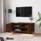 vidaXL TV-Schrank mit Türen Braun Eiche 102x35x45cm Holzwerkstoff vidaXL TV-Schrank mit Türen Braun Eiche 102x35x45cm Holzwerkstoff