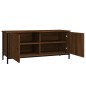 vidaXL TV-Schrank mit Türen Braun Eiche 102x35x45cm Holzwerkstoff vidaXL TV-Schrank mit Türen Braun Eiche 102x35x45cm Holzwerkstoff