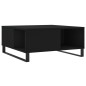 vidaXL Couchtisch Schwarz 80x80x36,5 cm Holzwerkstoff vidaXL Couchtisch Schwarz 80x80x36,5 cm Holzwerkstoff