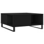 vidaXL Couchtisch Schwarz 80x80x36,5 cm Holzwerkstoff vidaXL Couchtisch Schwarz 80x80x36,5 cm Holzwerkstoff