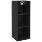 vidaXL Wandschrank Schwarz 34,5x32,5x90 cm Holzwerkstoff vidaXL Wandschrank Schwarz 34,5x32,5x90 cm Holzwerkstoff